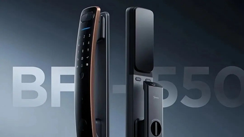 美的智能门锁BF550：3D人脸识别，智能APP联动(图1)