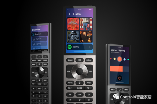 Control4 新一代遥控器Halo系列:可自定义按键名称(图1) Control4 新一代遥控器Halo系列:可自定义按键名称(图1)