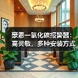 豪恩一氧化碳报警器：高灵敏，多种安装方式可选（图3）