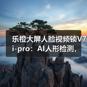 乐橙大屏人脸视频锁V7i-pro：AI人形检测，多重软硬件加密（图2）