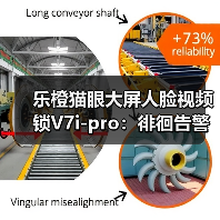 乐橙猫眼大屏人脸视频锁V7i-pro：徘徊告警，录像回放（图1）