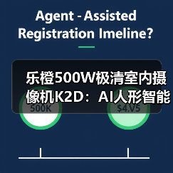 乐橙500W极清室内摄像机K2D：AI人形智能检测、声光告警（图3）