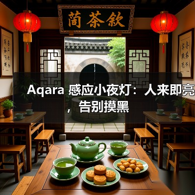Aqara 感应小夜灯：人来即亮，告别摸黑（图1）