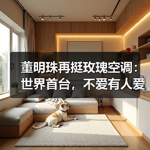 董明珠再挺玫瑰空调：世界首台，不爱有人爱！（图1）