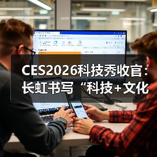 CES2026科技秀收官:长虹书写“科技+文化”融合创新答卷(图1) CES2026科技秀收官:长虹书写“科技+文化”融合创新答卷(图1)
