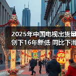 2025年中国电视出货量创下16年新低 同比下滑8.5%（图4）