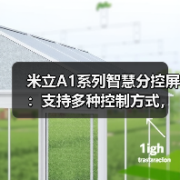 米立A1系列智慧分控屏:支持多种控制方式,毫秒级响应的电容触控(图1) 米立A1系列智慧分控屏:支持多种控制方式,毫秒级响应的电容触控(图1)
