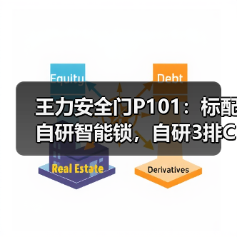 王力安全门P101：标配自研智能锁，自研3排C级锁芯（图1）