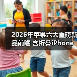 2026年苹果六大重磅新品前瞻 含折叠iPhone、轻薄Mac（图1）