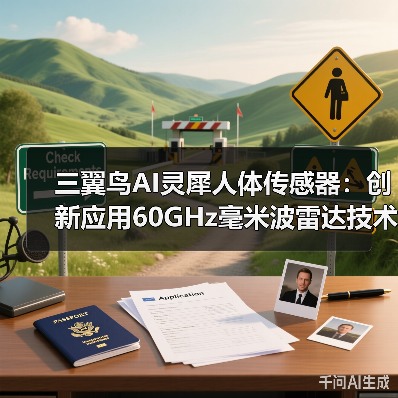 三翼鸟AI灵犀人体传感器：创新应用60GHz毫米波雷达技术（图3）