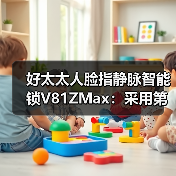 好太太人脸指静脉智能锁V81ZMax：采用第四代指静脉识别技术（图4）