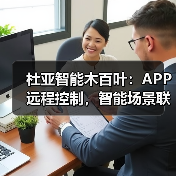 杜亚智能木百叶:APP远程控制,智能场景联动(图1) 杜亚智能木百叶:APP远程控制,智能场景联动(图1)