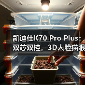 凯迪仕K70 Pro Plus:双芯双控,3D人脸猫眼视屏(图3) 凯迪仕K70 Pro Plus:双芯双控,3D人脸猫眼视屏(图3)