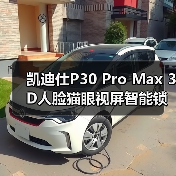 凯迪仕P30 Pro Max 3D人脸猫眼视屏智能锁：微信强提醒（图4）