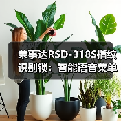 荣事达RSD-318S指纹识别锁：智能语音菜单导航（图2）