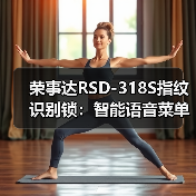荣事达RSD-318S指纹识别锁：智能语音菜单导航（图3）