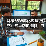 鸿雁65W氮化镓超级快充:多重防护机制,守护安全(图2) 鸿雁65W氮化镓超级快充:多重防护机制,守护安全(图2)