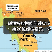 联恒智控智能门锁C1S:持20位虚位密码,外观极简实力出众(图4) 联恒智控智能门锁C1S:持20位虚位密码,外观极简实力出众(图4)