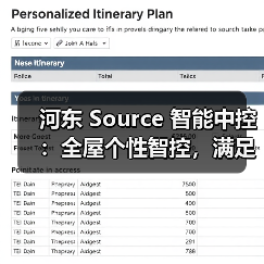 河东 Source 智能中控:全屋个性智控,满足全空间控制需求(图3) 河东 Source 智能中控:全屋个性智控,满足全空间控制需求(图3)