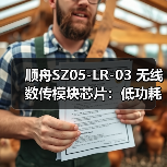 顺舟SZ05-LR-03 无线数传模块芯片：低功耗、远距离、高安全性（图1）