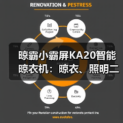 晾霸小霸屏KA20智能晾衣机:晾衣、照明二合一(图3) 晾霸小霸屏KA20智能晾衣机:晾衣、照明二合一(图3)