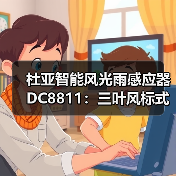杜亚智能风光雨感应器DC8811：三叶风标式监测，精准可靠（图3）