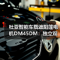 杜亚智能车载遮阳篷电机DM45DM：独立双电子控制（图2）