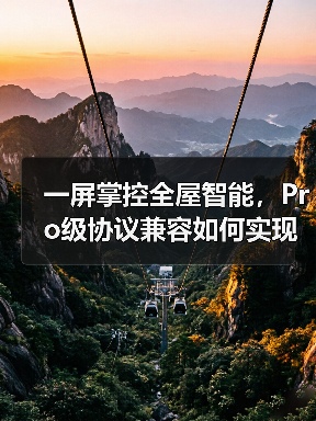 一屏掌控全屋智能,Pro级协议兼容如何实现?(图4) 一屏掌控全屋智能,Pro级协议兼容如何实现?(图4)