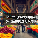 LoRa智能网关如何实现多设备数据透明双向传输?(图1) LoRa智能网关如何实现多设备数据透明双向传输?(图1)