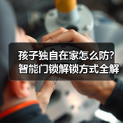 孩子独自在家怎么防?智能门锁解锁方式全解析(图4) 孩子独自在家怎么防?智能门锁解锁方式全解析(图4)