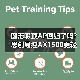 圆形吸顶AP回归了吗？思创易控AX1500更轻薄小巧（图3）