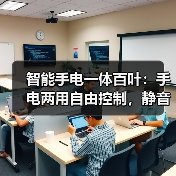 智能手电一体百叶:手电两用自由控制,静音调光一机搞定(图4) 智能手电一体百叶:手电两用自由控制,静音调光一机搞定(图4)