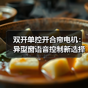 双开单控开合帘电机:异型窗语音控制新选择(图2) 双开单控开合帘电机:异型窗语音控制新选择(图2)
