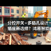 分控开关+多插孔设计=插座新选择?鸿雁智能扩展式插座如何革新居家用电体验(图3) 分控开关+多插孔设计=插座新选择?鸿雁智能扩展式插座如何革新居家用电体验(图3)