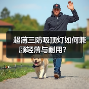超薄三防吸顶灯如何兼顾轻薄与耐用?(图1) 超薄三防吸顶灯如何兼顾轻薄与耐用?(图1)