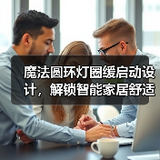 魔法圆环灯圈缓启动设计,解锁智能家居舒适新体验(图4) 魔法圆环灯圈缓启动设计,解锁智能家居舒适新体验(图4)
