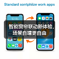 智能窗帘联动新体验,场景自建更自由(图1) 智能窗帘联动新体验,场景自建更自由(图1)