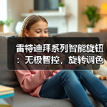 雷特迪拜系列智能旋钮：无极智控，旋转调色（图3）
