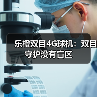 乐橙双目4G球机：双目守护没有盲区（图4）