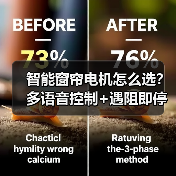 智能窗帘电机怎么选?多语音控制+遇阻即停(图4) 智能窗帘电机怎么选?多语音控制+遇阻即停(图4)