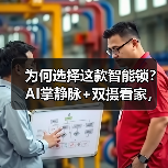 为何选择这款智能锁？AI掌静脉+双摄看家，安全便捷全搞定（图3）