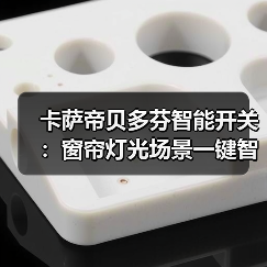 卡萨帝贝多芬智能开关:窗帘灯光场景一键智控(图2) 卡萨帝贝多芬智能开关:窗帘灯光场景一键智控(图2)