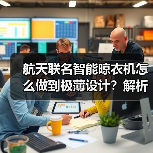 航天联名智能晾衣机怎么做到极薄设计?解析设计美学与科技亮点(图1) 航天联名智能晾衣机怎么做到极薄设计?解析设计美学与科技亮点(图1)