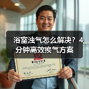 浴室浊气怎么解决?4分钟高效换气方案(图2) 浴室浊气怎么解决?4分钟高效换气方案(图2)