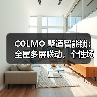 COLMO 墅适智能锁:全屋多屏联动,个性场景动态适配(图4) COLMO 墅适智能锁:全屋多屏联动,个性场景动态适配(图4)