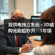 双供电独立系统+3D结构光刷脸秒开:1年续航如何实现?(图1) 双供电独立系统+3D结构光刷脸秒开:1年续航如何实现?(图1)