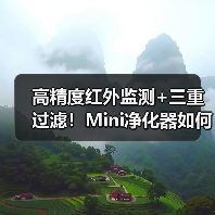 高精度红外监测+三重过滤！Mini净化器如何守护居家空气？（图4）