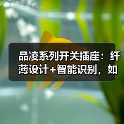 品凌系列开关插座:纤薄设计+智能识别,如何兼顾美观与实用?(图3) 品凌系列开关插座:纤薄设计+智能识别,如何兼顾美观与实用?(图3)