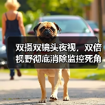双摄双镜头夜视,双倍视野彻底消除监控死角(图1) 双摄双镜头夜视,双倍视野彻底消除监控死角(图1)