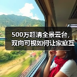 500万超清全景云台,双向可视如何让家庭互动更便捷?(图1) 500万超清全景云台,双向可视如何让家庭互动更便捷?(图1)